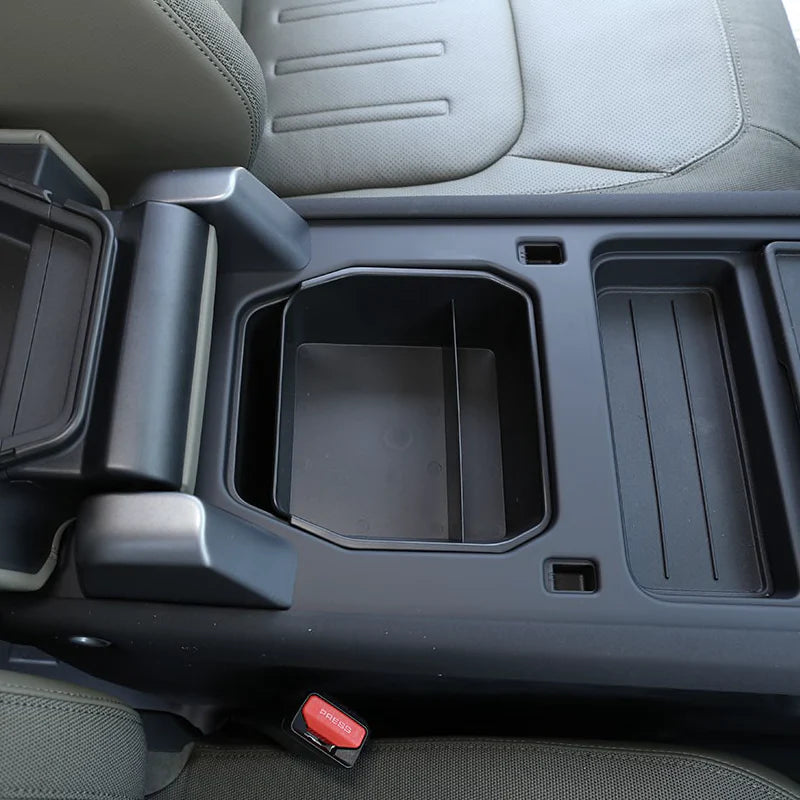 TINKI for Land Rover Defender 110 20-2021 Black Car Central Storage Box Door Phone Glove Armrest Box Storage Box Car Accessories