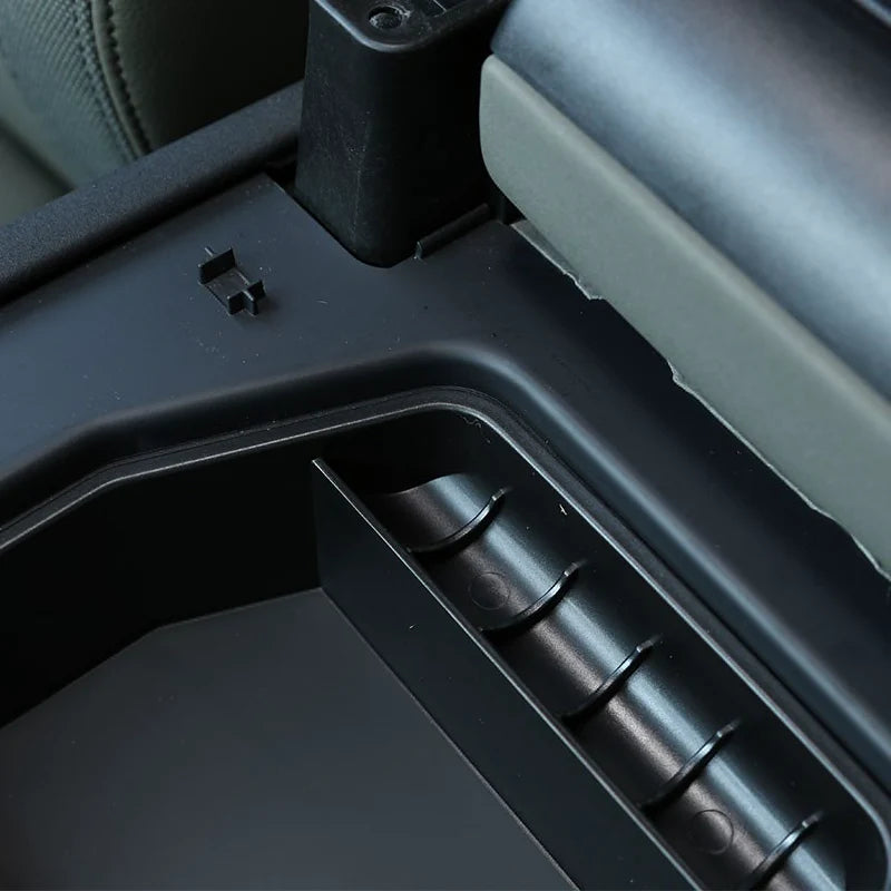 TINKI for Land Rover Defender 110 20-2021 Black Car Central Storage Box Door Phone Glove Armrest Box Storage Box Car Accessories
